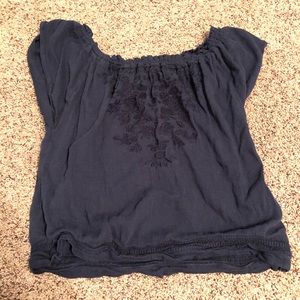 Hollister off the shoulder top